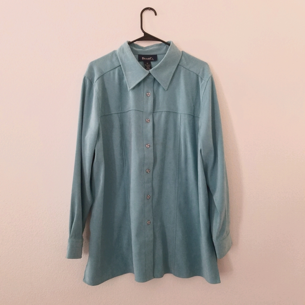 Denim & Co Button Up